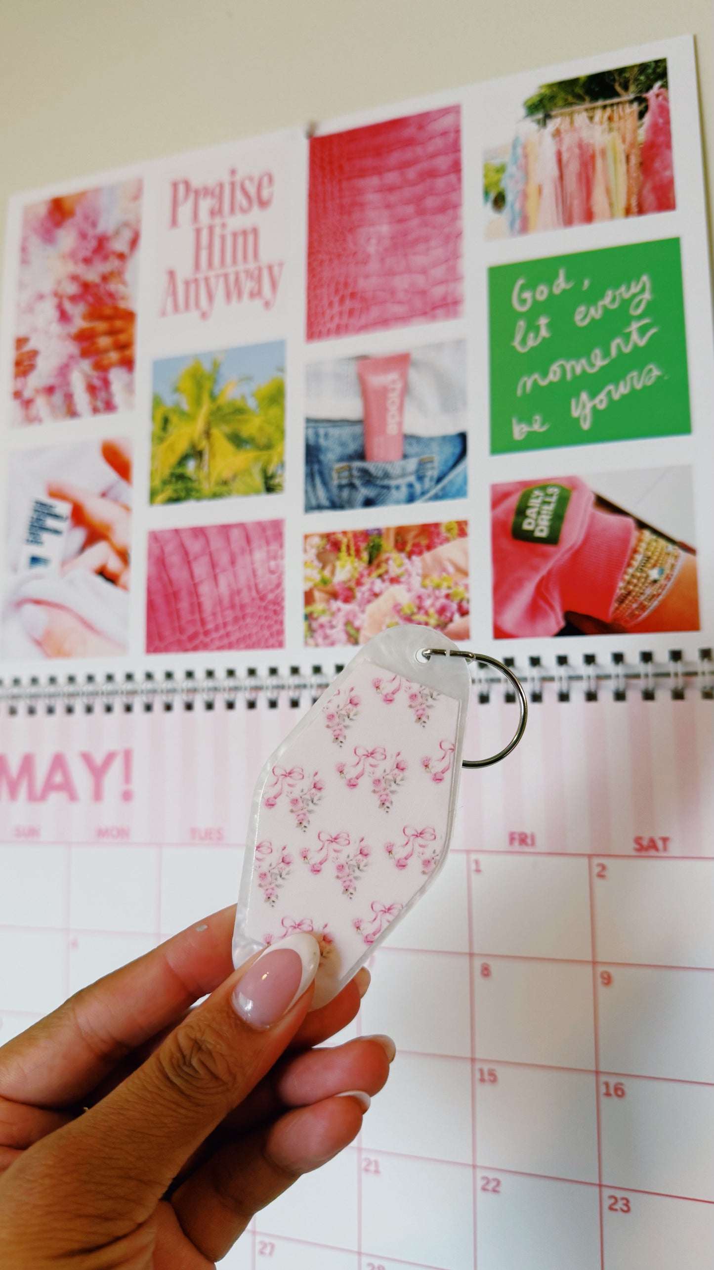 Pink LFS Keychain