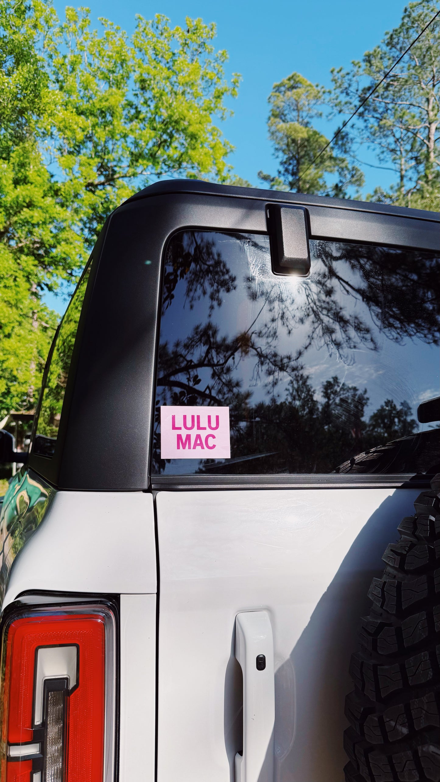 LuLu Mac Pink Decal