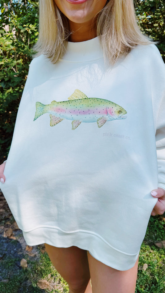 PreOrder - Rainbow Trout Mockneck