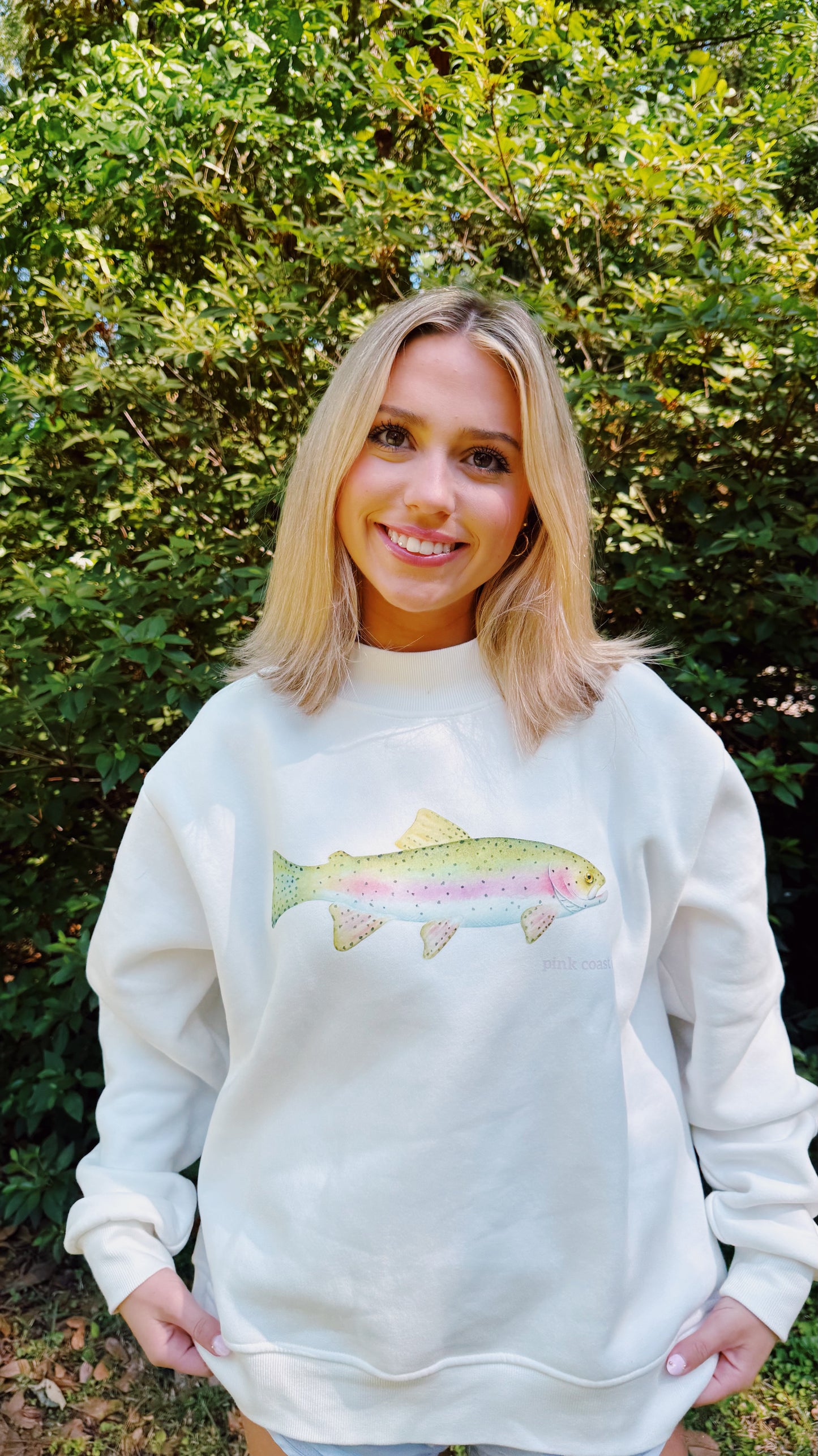 PreOrder - Rainbow Trout Mockneck