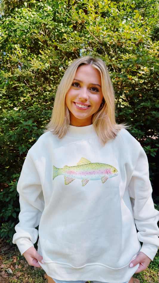 PreOrder - Rainbow Trout Mockneck