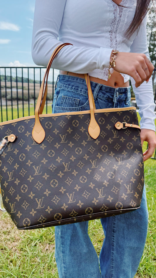 PreOrder - Valerie Tote Brown