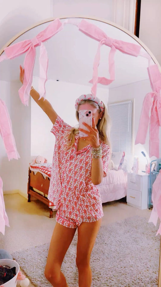 PreOrder - Pink RR Pajama Set
